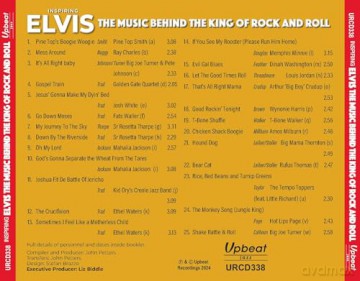 Inspiring Elvis - The Music Behind The King Of Rock And Roll [CD]