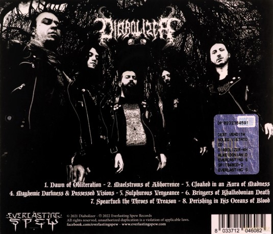 Diabolizer: Khalkedonian Death [CD]