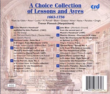 Lessons And Ayres With Trevor Pinnock [CD]