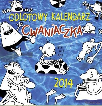 Odlotowy Kalendarz Cwaniaczka 2014 - Jeff Kinney [KSIĄŻKA]