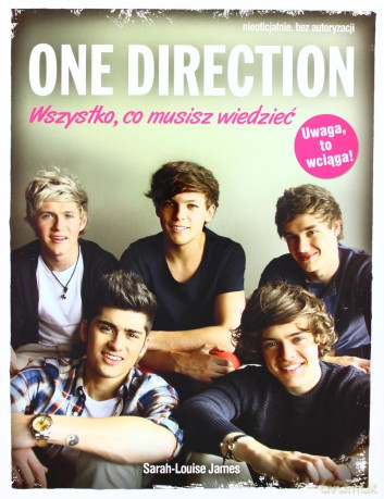 One Direction Wszystko Co Musisz Wiedzieć - Sarah-Louise James [KSIĄŻKA]