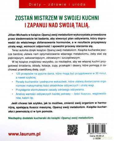 Opanuj Swój Metabolizm - Jillian Michaels [KSIĄŻKA]