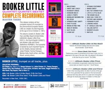 Booker Little: Quartet-Quintet-Sextet. Complete Recordings [2CD]