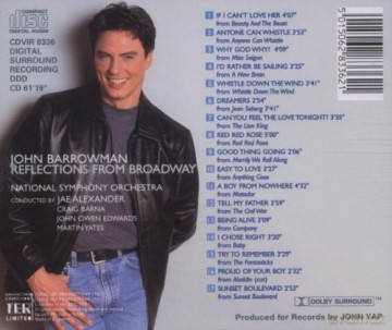 John Barrowman: Reflections From Broadway [CD]