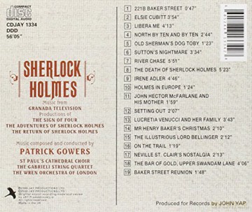 Original Tv Soundtrack: Sherlock Holmes [CD]