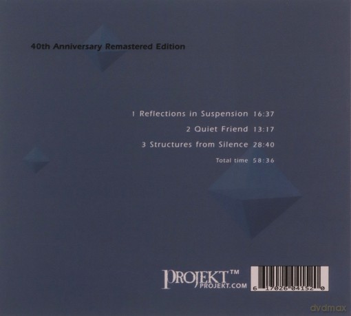 Steve Roach: Structures From Silence (40th Anniversary Remastered) [CD]