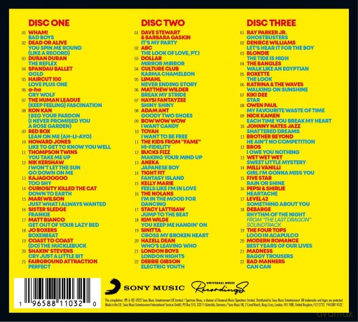 The 80s Pure Pop Album [3CD]