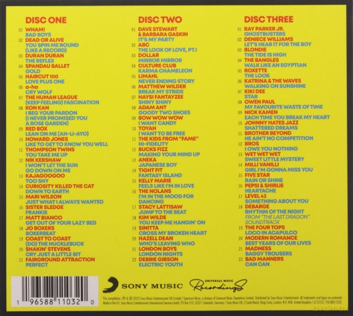 The 80s Pure Pop Album [3CD]