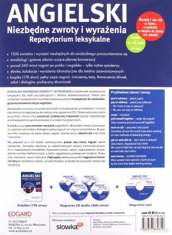 Pakiet Angielski A2-B2 Niezbędne Zwroty i Wyrażenia [KSIĄŻKA]