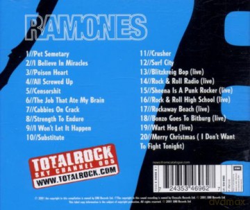 Ramones: The Very Best - Masters Of Rock [CD]