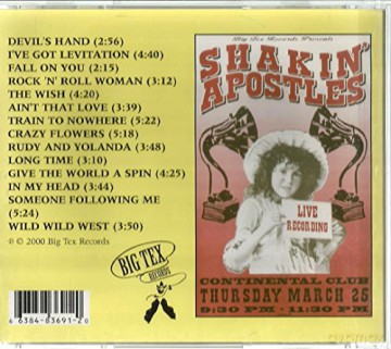 Shakin Apostles: Too Hot For Snakes [CD]