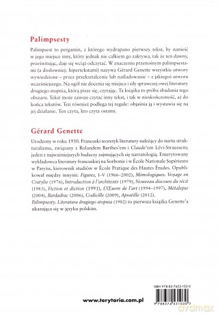 Palimpsesty - Gerard Genette [KSIĄŻKA]