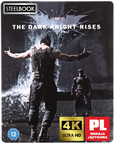 Mroczny Rycerz powstaje (Limited) (steelbook) [Blu-Ray 4K]+[Blu-Ray]