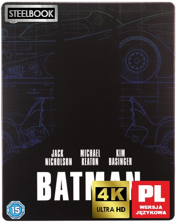 Batman (Limited) (steelbook) [Blu-Ray 4K]+[Blu-Ray]