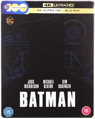 Batman (Limited) (steelbook) [Blu-Ray 4K]+[Blu-Ray]