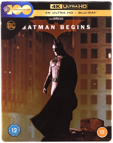 Batman - Początek (Limited) (steelbook) [Blu-Ray 4K]+[Blu-Ray]