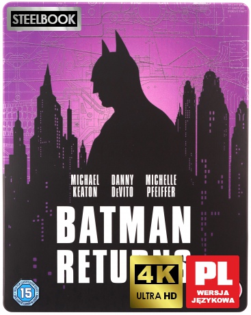 Powrót Batmana (Limited) (steelbook) [Blu-Ray 4K]+[Blu-Ray]