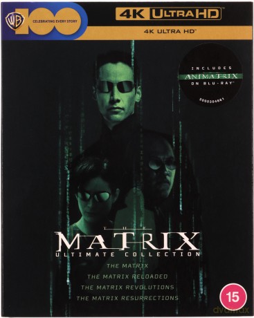 The Matrix Ultimate Collection (4 Films + Animatrix) [4xBlu-Ray 4K]+[4xBlu-Ray]