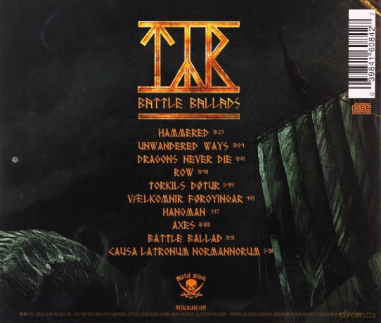 Tyr: Battle Ballads [CD]