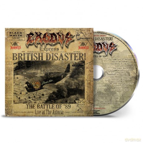 Exodus: British Disaster The Battle Of 89 [CD]