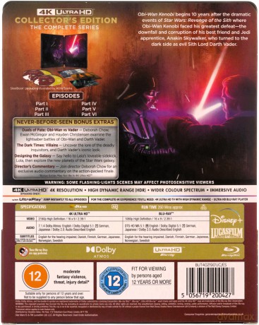 Obi-Wan Kenobi (steelbook) [2xBlu-Ray 4K]+[2xBlu-Ray]