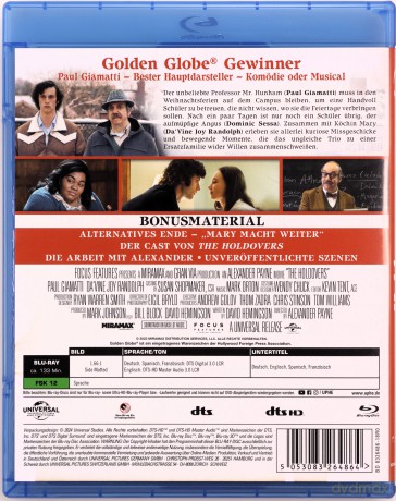 The Holdovers (Przesilenie zimowe) [Blu-Ray]