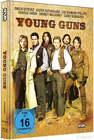 Young Guns (Młode strzelby) (mediabook) [Blu-Ray]+[DVD]