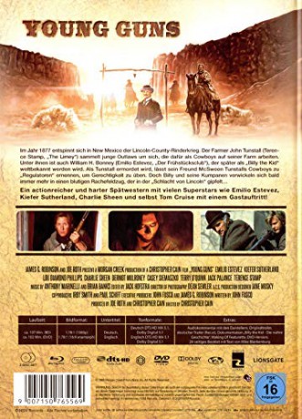 Young Guns (Młode strzelby) (mediabook) [Blu-Ray]+[DVD]