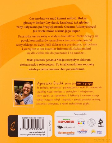 Dziki poradnik gadania. Megaporcja wiedzy o zwierzętach - Agnieszka Graclik [KSIĄŻKA]