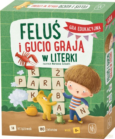 Feluś i Gucio grają w literki - Magdalena Król, Marcin Dudek [GRA]