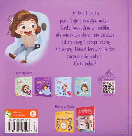 Jadzia Pętelka w podróży. Jadzia Pętelka - Barbara Supeł [KSIĄŻKA]