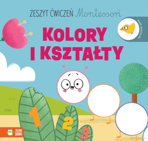 Kolory i kształty. Zeszyt ćwiczeń Montessori - Ewelina Protasewicz [KSIĄŻKA]