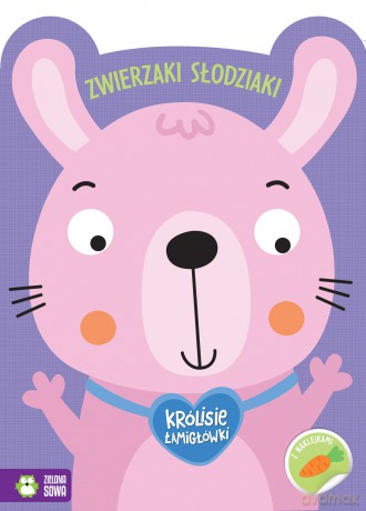 Królisie łamigłówki. Zwierzaki słodziaki [KSIĄŻKA]