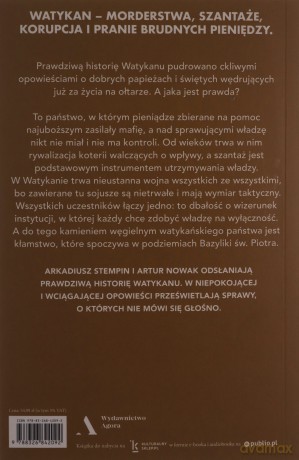 Kryminalna historia Watykanu - Artur Nowak, Arkadiusz Stempin [KSIĄŻKA]
