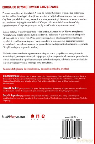 Początkujący Menedżer Wyd VI [KSIĄŻKA]