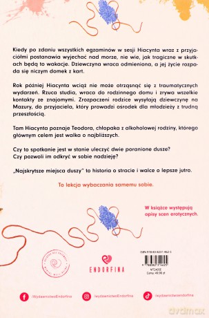 Najskrytsze miejsca duszy (ilustrowane brzegi) - Karolina Klimkiewicz [KSIĄŻKA]