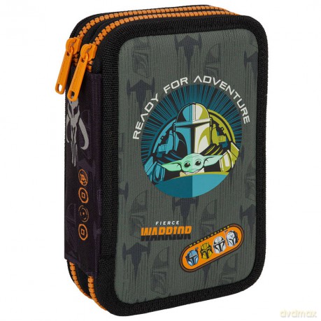 Piórnik podwójny z wyposażeniem CoolPack Disney Core Jumper 2 Mandalorian
