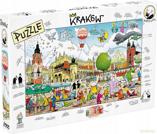 Puzzle 1000 el. Kraków [PUZZLE]