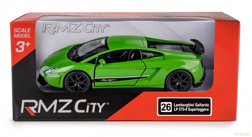RMZ City Lamborghini LP570-4 Gallardo zielony w skali 1:36