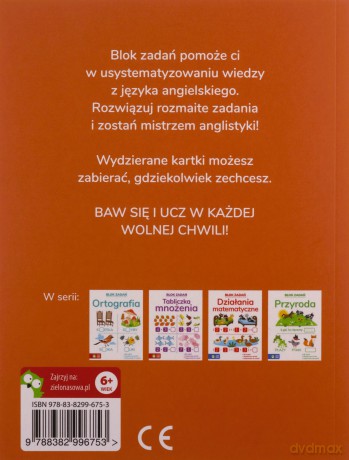 Słówka angielskie. Blok zadań - Paulina Piasecka [KSIĄŻKA]