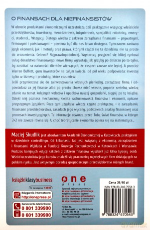 Podstawy Finansów i Rachunkowości - Maciej Skudlik [KSIĄŻKA]