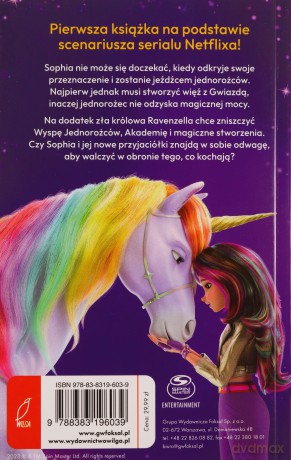 Zaproszenie Sophii. Akademia Jednorożców [KSIĄŻKA]