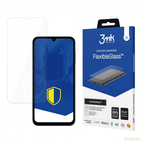 Antymikrobowe Szkło Ochronne do Samsung Galaxy M15 5G - 3mk FlexibleGlass