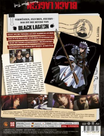 Black Lagoon Robertas Blood Trail [Blu-Ray]