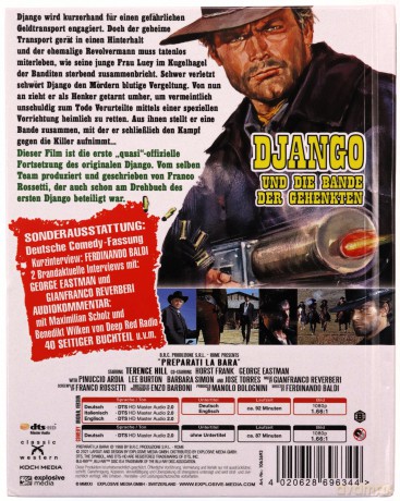 Django, Prepare a Coffin (mediabook) [Blu-Ray]