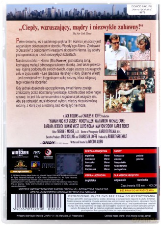 Hanna i jej siostry [DVD]
