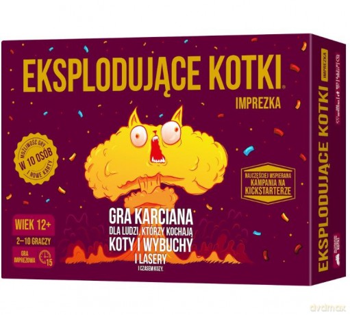 Gra Eksplodujące Kotki: Imprezka (cicha wersja) [GRA]