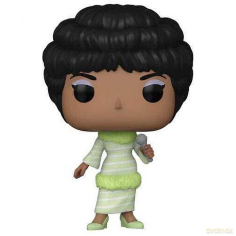 Aretha Franklin POP! Rocks Vinyl Figur Green Dress [FIGURKA]