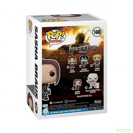 Attack on Titan POP! Animation Vinyl Figur Sasha 9 [FIGURKA]