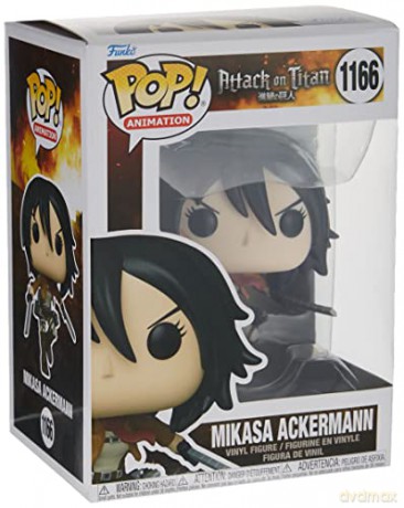 Attack On Titan: Funko Pop! Animation - Mikasa Ackerman (w/swords) (vinyl Figure 1166) [FIGURKA]